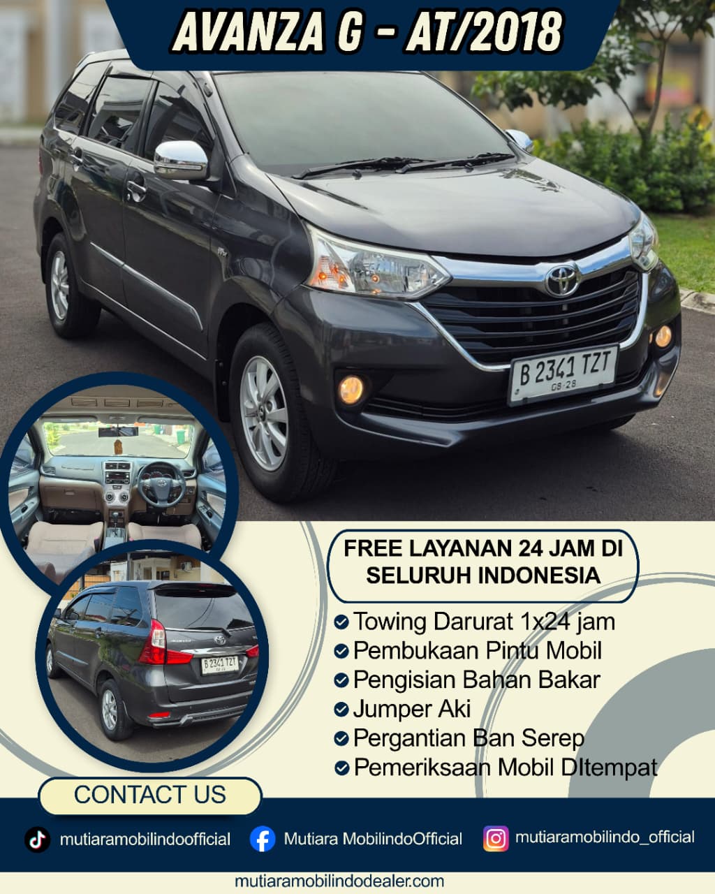 Toyota Avanza G 1.3 AT